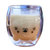 创意潮流耐热卡通双层玻璃杯可爱猫爪杯学生杯子家用水杯女简约杯(小熊 默认版本)第5张高清大图