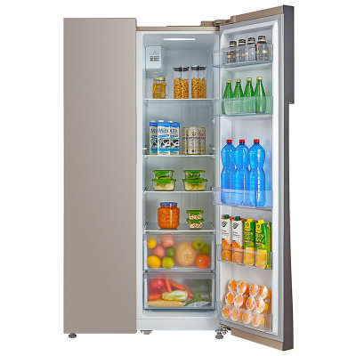 美的（Midea）BCD-521WKM(E) 风冷无霜 纤薄机身 电冰箱 大容量 家用 双开门对开门冰箱