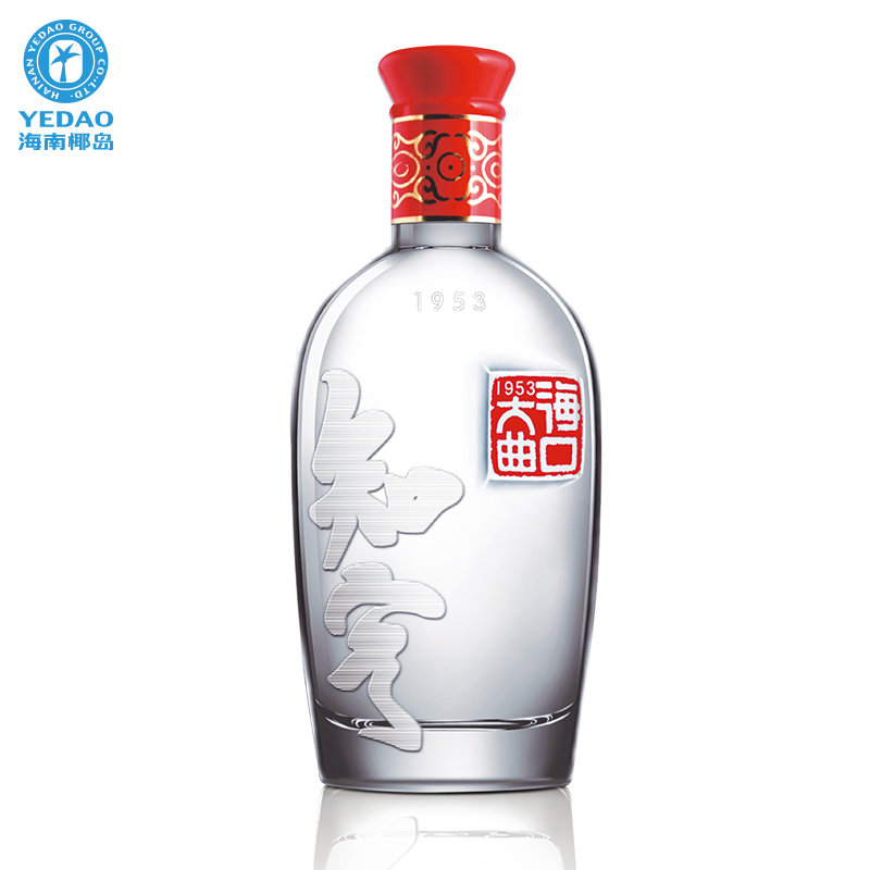 椰岛官方旗舰店 海口大曲知客白酒500ml*6瓶 52度浓香型白酒整箱(一支