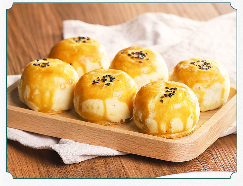 雪媚娘蛋黄酥整箱零食小吃甜品传统糕点早餐点心月饼批发网红20包