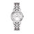 TISSOT天梭宝环系列超薄白盘钢带石英女表休闲商务指针女士手表气质女腕表T031.210.11.033.00第5张高清大图