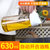 卡凡洛(Kaflo)玻璃油壶装油倒油防漏厨房家用自动开合大容量酱油醋油罐油瓶(大号)第3张高清大图