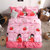 佐歌Zugn亲肤四件套1.5 1.8 2米床用时尚印花套件床上用品(草莓伴侣 默认)第5张高清大图