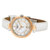 天梭(TISSOT)瑞士手表 弗拉明戈系列小巧时尚简约皮带石英女表T094.210.16.011.00(白盘玫金皮带)第3张高清大图
