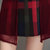 VEGININA 韩版淑女百搭小香风短袖连衣裙假两件套 9730(红色 3XL)第5张高清大图