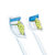 飞利浦(PHILIPS) 电动牙刷头 钻石炫亮型 4支标准+2支迷你 白色 HX6066/05(HX6066/05)第5张高清大图