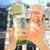 夏季学生简约防摔塑料喝水杯子瓶便携男女士创意个性潮流夏天夏日(【螺纹款】白色600ml)第4张高清大图