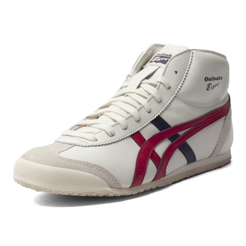onitsuka tiger鬼冢虎 新款中性mexico mid runner系列运动休闲鞋thl