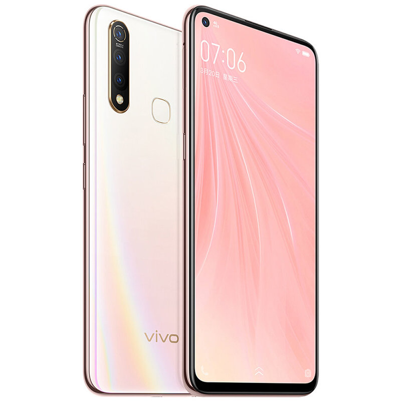 vivoz5x全面屏6gb128gb幻彩粉移动联通电信全网通4g手机