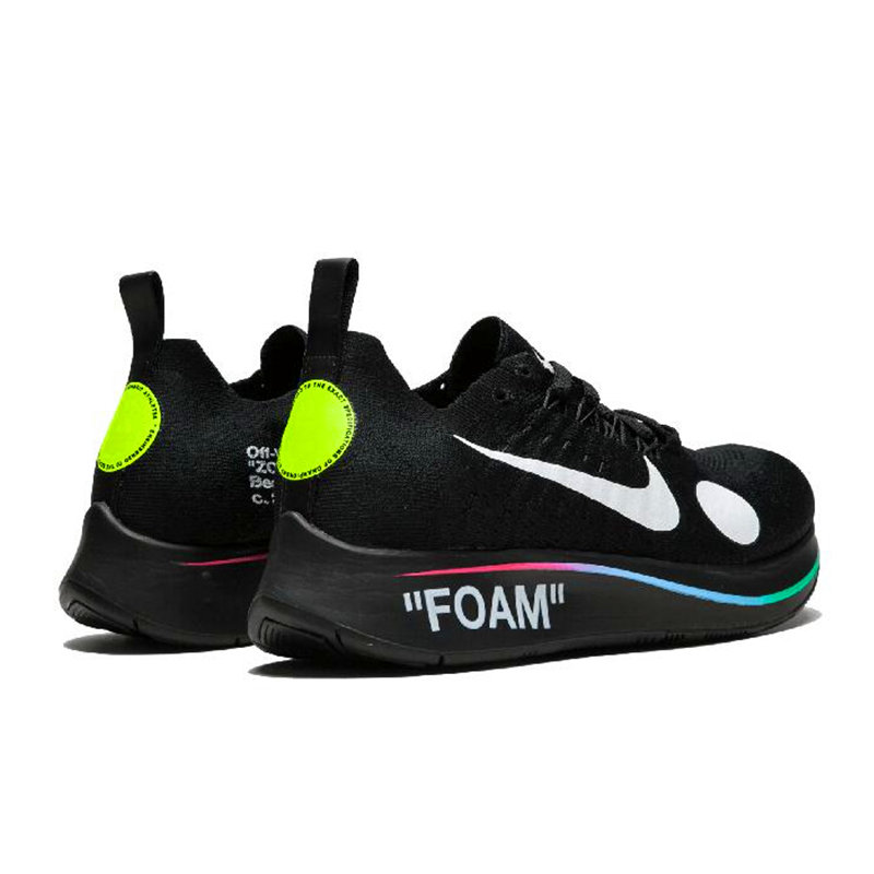 nike耐克off-white x nike zoom fly mercurial flyknit轻量飞织缓震