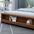 一米色彩 床 双人床实木床可充电储物软靠主卧床木质简约现代北欧风格皮质软靠床1.8米高箱抽屉婚床 卧室家具 1.5米框架(榉木色 宽0.8米长1.9米)第5张高清大图