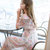 Mistletoe2017夏新款海边度假沙滩裙中长裙女装一字领露肩吊带连衣裙F6837(蓝色 XL)第3张高清大图