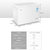 海尔（Haier）冷柜 冰柜家用 顶开门单温冷藏冷冻转换 一级节能省电静音101/201升(（新品上市）BC/BD-316HBZ)第5张高清大图