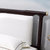 恒兴达 橡胶木实木床新现代中式1.8米双人床主卧简约软包床软靠大婚床卧室家具(1.5*2米黑檀色 单床)第4张高清大图