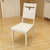古宜（Guyi） 古宜 烤漆简约现代白餐椅木质休闲餐桌椅子实木电脑椅子书桌椅 现货(G518全软包玲珑椅2把)第4张高清大图