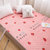 雅乐巢(GAGAKUNEST)新款-法莱绒床护垫可水洗床垫保暖薄床褥学生榻榻米垫子宿舍单人冬天床褥双人床垫(草莓)第3张高清大图