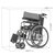 可孚折叠轻便轮椅老人残疾人旅行代步便携轮椅手推车代步车免安装(灰色)第4张高清大图