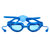 麦斯卡防雾防水成人泳镜(蓝色)第4张高清大图