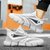 VRKK新款时尚飞织透气运动鞋高弹网面舒适慢跑鞋百搭休闲鞋男鞋子(白色 44)第8张高清大图