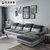 恒信家居 沙发 布艺沙发可拆洗简约现代大小户型客厅家具组合套装(灰色 3+1+贵（面右）)第2张高清大图