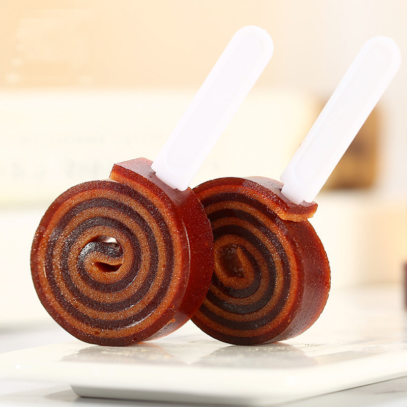 众星nbr山楂棒棒糖散装20根独立包装果丹皮卷休闲小零食20根