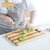 泰国 lcliving 相思木菜板 实木双色条纹长方形砧板 家用挂式防霉抗菌切菜板 国美厨空间第3张高清大图
