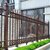俊采云JCYQA01墅庭院围栏铝合金围墙护栏栅门栏户外铁艺栏杆围挡（单位：米）(默认 JCYQA01)第3张高清大图