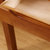 一米色彩 书桌 电脑桌 家用实木学生写字台办公桌橡胶木新中式书房书桌(1.4米胡桃色 单桌+椅子)第4张高清大图