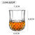 威士忌ins风北欧洋酒水晶玻璃鸡尾酒杯古典白兰地杯酒吧啤酒杯子(钻石杯-210ML)第5张高清大图