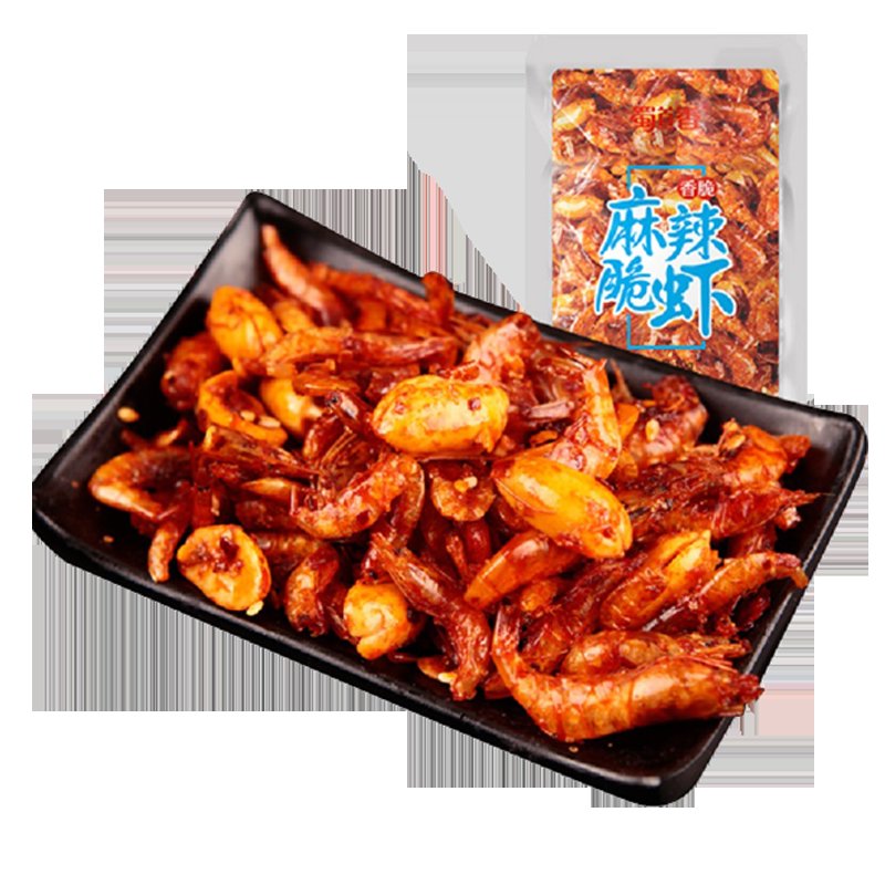蜀道香辣味零食麻辣小虾米办公室休闲食品脆虾子熟食即食