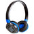 铁三角(audio-technica) ATH-S100iS 头戴式耳机 低音浑厚 贴合耳罩 黑蓝色第2张高清大图