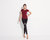 上衣女短袖夏季宽松瑜伽T恤训练跑步衣服运动套装专业健身服(酒红色 XL)第4张高清大图
