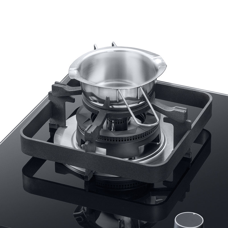 老板robam嵌入式钢化玻璃燃气灶jzt9b00黑