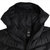 女子户外运动冬季中长款保暖舒适休闲羽绒服外套 BS0985(黑色 XL)第5张高清大图