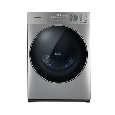 松下XQG100-S139 10公斤光动银 高温除菌 一键智洗 中途添加衣物 高效变频电机 滚筒洗衣机