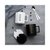 新款办公室简约马克杯家用创意带盖带勺情侣咖啡杯多功能陶瓷杯(白 色 201-300ml)第2张高清大图
