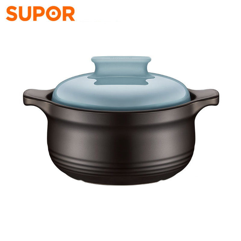 苏泊尔supor砂锅炖锅家用陶瓷锅沙锅汤锅石锅炖汤煲汤锅35l耐高温明火