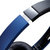 铁三角（Audio-technica）ATH-AR3iS 轻便携型耳罩式智能手机耳麦 蓝色第3张高清大图