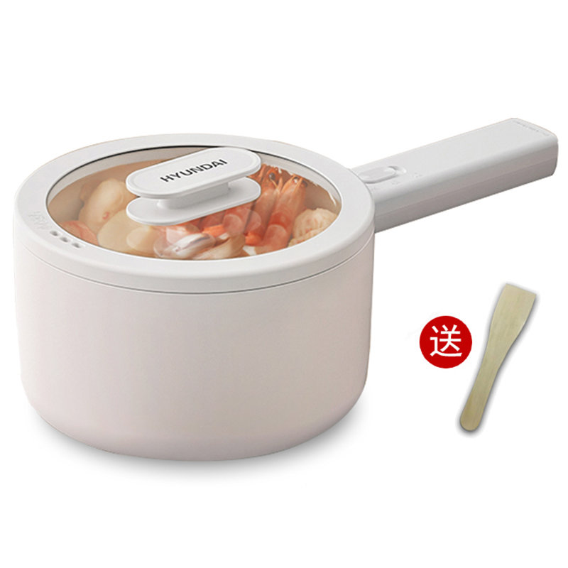 韩国现代hyundai电煮锅2升多功能一体小电锅小型煮面电热锅qcdz2750