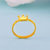 CNUTI粤通国际珠宝 黄金戒指 足金戒指 公主皇冠 约2.25g第3张高清大图