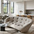 北欧写意沙发家具ligneroset弧形沙发布艺意式设计师客厅轻奢简约双人沙发(浅灰色)第4张高清大图