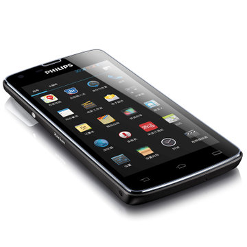 飞利浦（PHILIPS）W8510手机（儒雅灰）WCDMA/GSM 4.7英寸，双卡双待，双摄像头，3300mAh，一键节电，四核待机王！