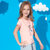 abckids童装 2018夏季新款儿童纯棉女短袖薄款女童上衣透气休闲T恤F8211002D(80CM 白色)第3张高清大图