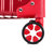 拉丝拉链行李箱防刮拉杆箱万向轮旅行箱20寸登机箱22寸24寸26寸29寸旅行箱(红色 20寸)第5张高清大图