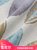 雪尼尔无缝拼接窗帘北欧简约法式美式紫色卧室遮光窗帘布成品定制(木槿-蓝色)第4张高清大图