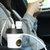睿量REMAX 咖啡杯车载充电器CR-2XP车充2USB点烟器电压显示多功能车充头(白色)第3张高清大图