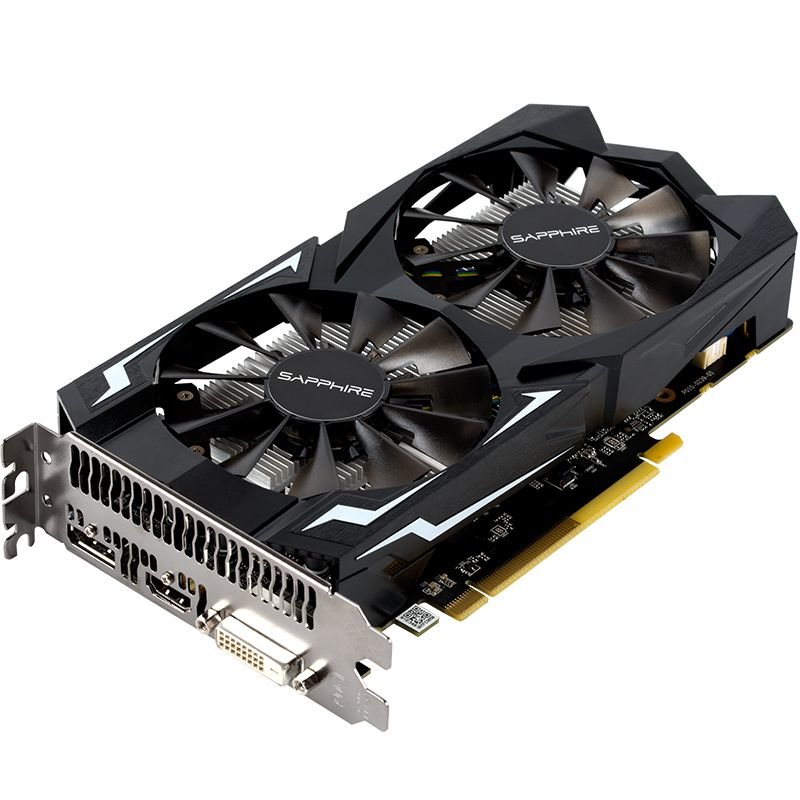 蓝宝石(sapphire)rx460 4g d5 白金版oc 1200/7000mhz 4g/128bit ddr5