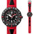 斯沃琪(Swatch)手表 飞菲童表系列 石英儿童手表 红黑烈焰ZFCSP025第3张高清大图