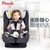 POUCH婴儿安全座椅0-4-6岁新生儿宝宝便携式儿童安全座椅汽车用Q18(侧翼加强灰)第3张高清大图