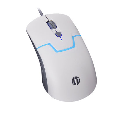 赠品 惠普（HP）惠普 原装USB有线鼠标 背光发光游戏娱乐家用办公鼠标(黑色)